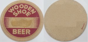 beer coaster from Wooden Shoe Brewing Co. LLC ( OH-WSB-4 )