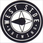 beer coaster from Western Reserve Brewing ( OH-WSID-1 )