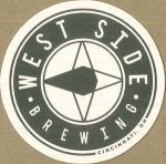 beer coaster from Western Reserve Brewing ( OH-WSID-6 )