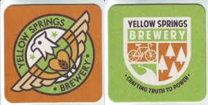 beer coaster from Youngstown Brewing Co. ( OH-YELW-11 )