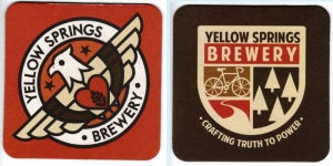 beer coaster from Youngstown Brewing Co. ( OH-YELW-9 )