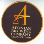 beer sticker from Akron Brewing Co.  ( OH-AEON-STI-1 )