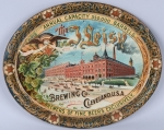 beer tray from Liberty Brewing Co. ( OH-LEI-TRY-1 )