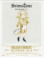 beer label from British American Brewing Co. Ltd ( ON-BRIM-LAB-1 )