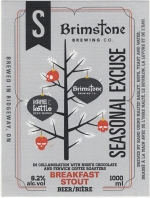 beer label from British American Brewing Co. Ltd ( ON-BRIM-LAB-2 )