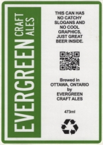 beer label from Exchange Brewery, The ( ON-EVER-LAB-1 )