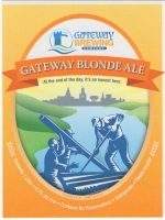 beer label from Gateway City Brewery ( ON-GATW-LAB-1 )