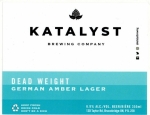 beer label from Kawartha Lakes Brewing Co.  ( ON-KATA-LAB-1 )