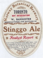 beer label from O