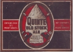 beer label from Quinte Brewery ( ON-QUIT-LAB-1 )