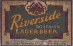 beer label from Robert Simpson Brewing Co. ( ON-RIVS-LAB-2 )