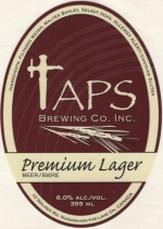 beer label from Tapsters Restaurant & Brewpub ( ON-TAPN-LAB-1 )