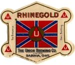 beer label from Union Jack Brewing Co.  ( ON-UNIB-LAB-2 )