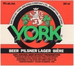 beer label from Yorkville Brewery ( ON-YORK-LAB-1 )