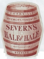 beer label from York Brewing ( ON-YORV-LAB-1 )