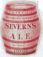 beer label from York Brewing ( ON-YORV-LAB-2 )