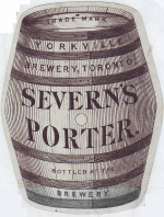 beer label from York Brewing ( ON-YORV-LAB-3 )