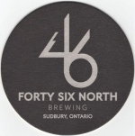 beer coaster from 5 Paddles Brewing Co.  ( ON-46NO-1 )