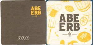 beer coaster from Ace High Brewery Ltd.  ( ON-ABEE-1 )