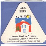 beer coaster from Alexander Wood Lager ( ON-ALFR-1 )