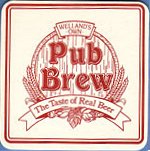 beer coaster from Avling Brewery ( ON-ATLA-2 )