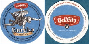 beer coaster from Bellwoods Brewery ( ON-BELL-2 )