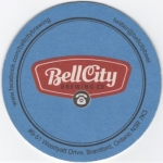 beer coaster from Bellwoods Brewery ( ON-BELL-3 )