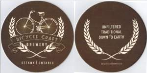 beer coaster from Big Family Brewing Co. ( ON-BICY-1 )