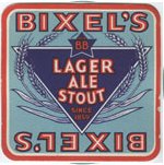 beer coaster from Bixel Brewing & Malting Co., The (Microbrewery) ( ON-BIXE-2 )