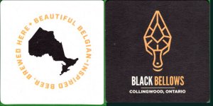 beer coaster from Black Creek Pioneer Village Brewery ( ON-BLAB-1 )