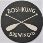 beer coaster from Brading Breweries Ltd., The ( ON-BOSH-5 )