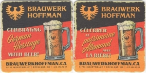 beer coaster from Breakwall Brewing Co. ( ON-BRAW-1 )