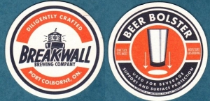 beer coaster from Brew Microbrewery ( ON-BREA-3 )