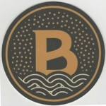 beer coaster from Brimstone Brewing Co. ( ON-BRID-1 )