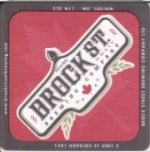 beer coaster from Broken Rail Brewing ( ON-BROC-2 )