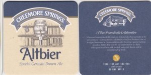 beer coaster from Creemore Springs Brewing ( ON-CREE-57 )