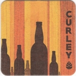 beer coaster from Daft Brewing ( ON-CURL-2 )