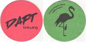 beer coaster from Davies Brewing & Malting Co. ( ON-DAFT-1 )