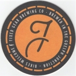 beer coaster from Flora Hall Brewing ( ON-FIXE-3 )