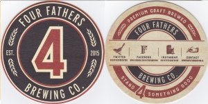 beer coaster from Frank Brewing Co.  ( ON-FOUR-1 )