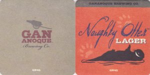 beer coaster from Ganaraska Brewing Co.  ( ON-GANA-6 )