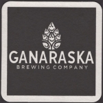 beer coaster from Gateway Brewing Co. ( ON-GANR-1 )