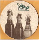 beer coaster from Glenora Springs Brewing ( ON-GLAT-1 )