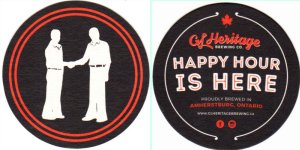 beer coaster from G.A. Miller Brewery Corp.. Ltd. ( ON-GLHE-1 )