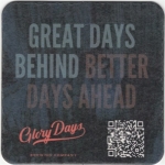 beer coaster from Godspeed Brewery ( ON-GLOR-2 )