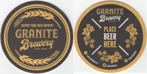 beer coaster from Grants Spring Brewing Co Ltd. ( ON-GRAI-1 )