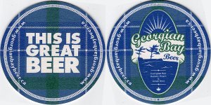 beer coaster from Hofer Brewing Co. ( ON-HOCK-6 )