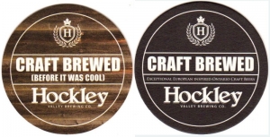 beer coaster from Hofer Brewing Co. ( ON-HOCK-7 )