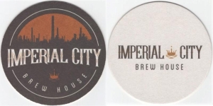 beer coaster from Indian Brewing ( ON-IMPE-3 )