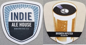 beer coaster from Innocente Brewing ( ON-INDIE-11 )